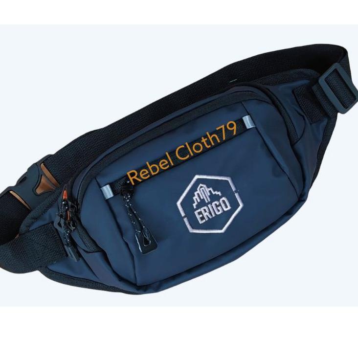 Harga Spesial.. Tas Waistbag Terbaru Erigo Original Tas Selempang Tas Metal Distro Tas Berkwalitas W