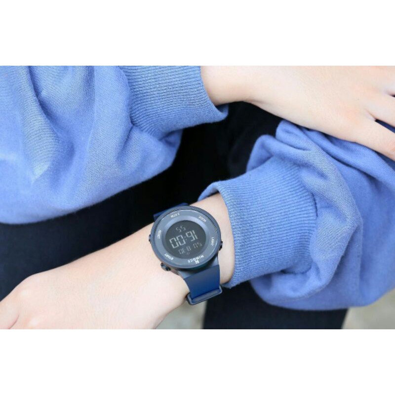 Jam Tangan Wanita Pria Cewek Ninocs Sporty Sport Ori Original Tahan Anti Air Water Resistants