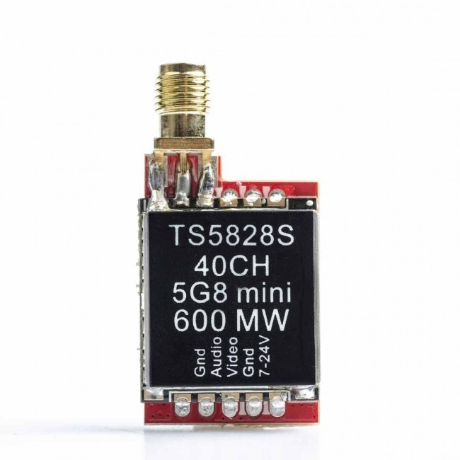 VTX TS5828S Micro Video Transmitter 600mw 48ch 5.8G FPV TS5828