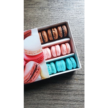 Macaron Mini Isi 30 pcs/Box New Packing