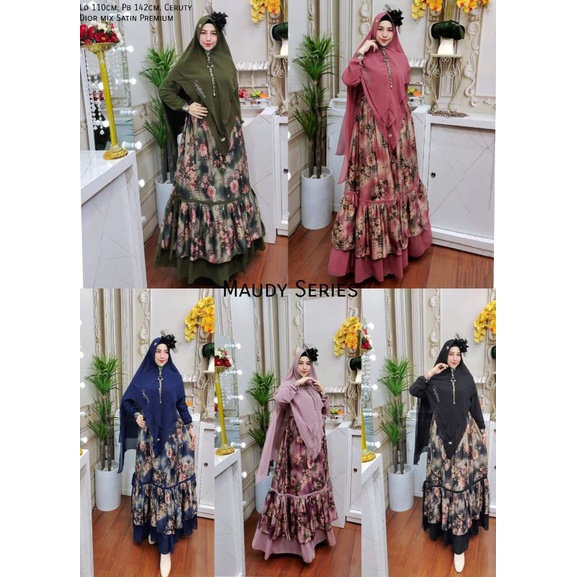 syari premium branded klaudy Maudy series by syafeera original-1