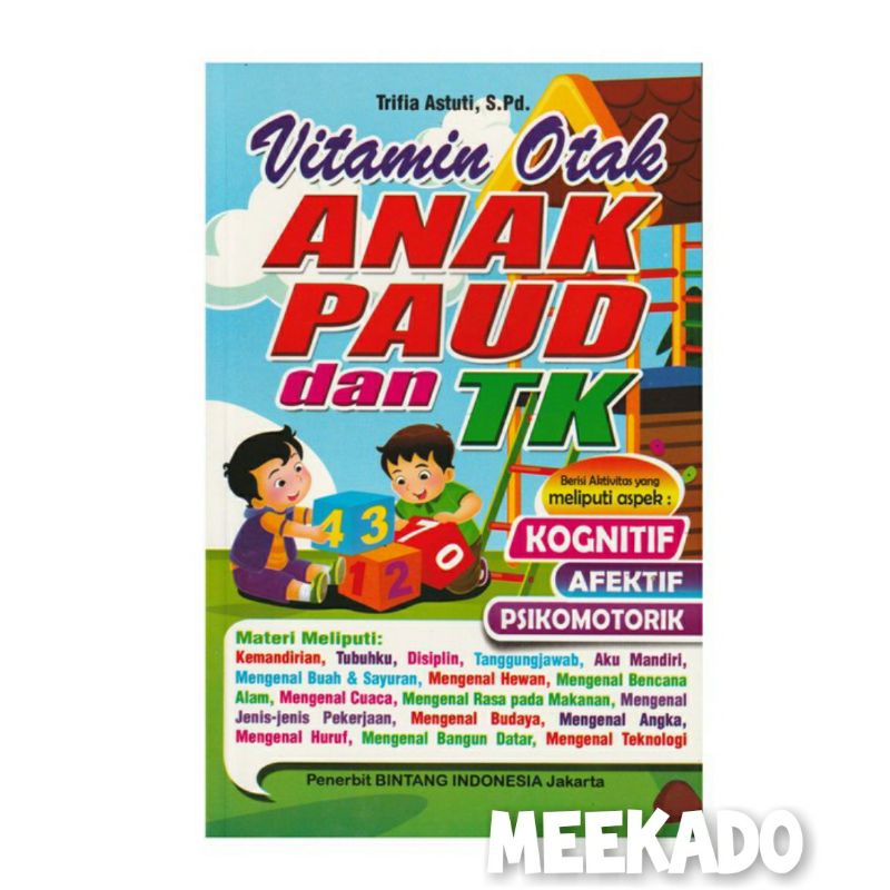 

Buku Vitamin Otak Anak Paud dan TK Buku Belajar Anak Meekado