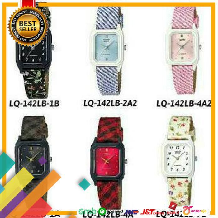 NEW.. JAM TANGAN WANITA & ANAK CASIO LQ-142LB 1B ORIGINAL LQ 142 HITAM ..TERLARIS