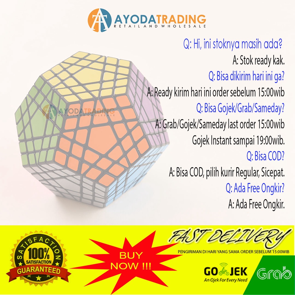 Gigaminx 5x5x5 Rubicube Rubik Cube