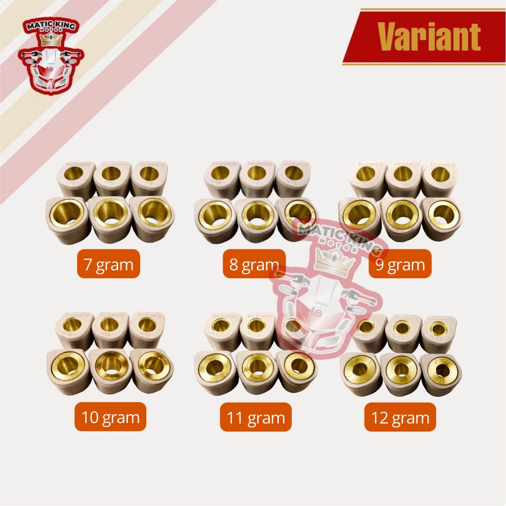 Sliding Roller Beat Scoopy Spacy Karbu 110 DR PULLEY 1613