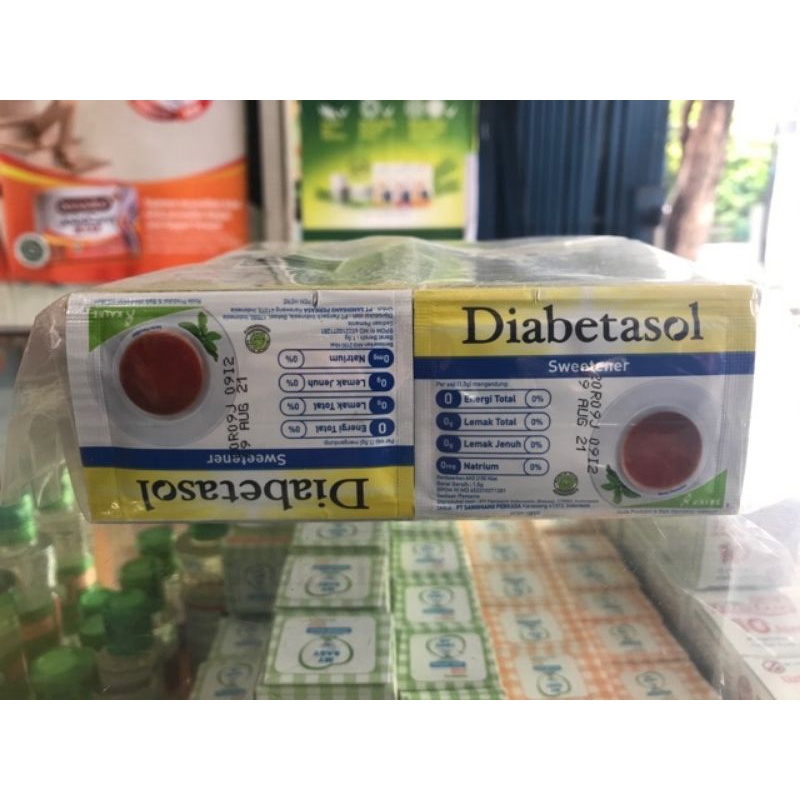 Gula Diabetasol Isi 100 Pcs Dan Isi 200 Pcs