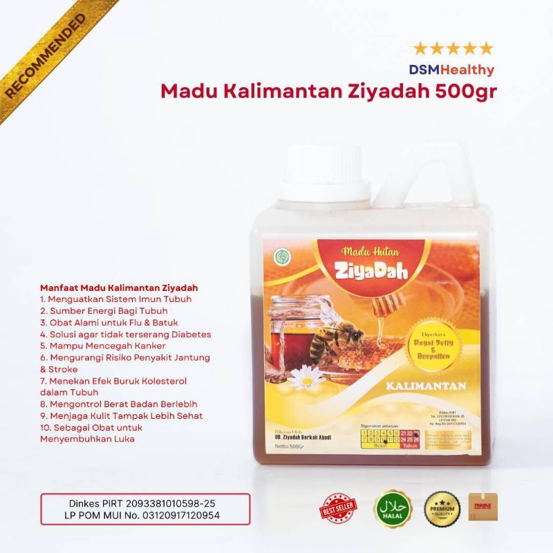 

Madu ziyadah 500gram