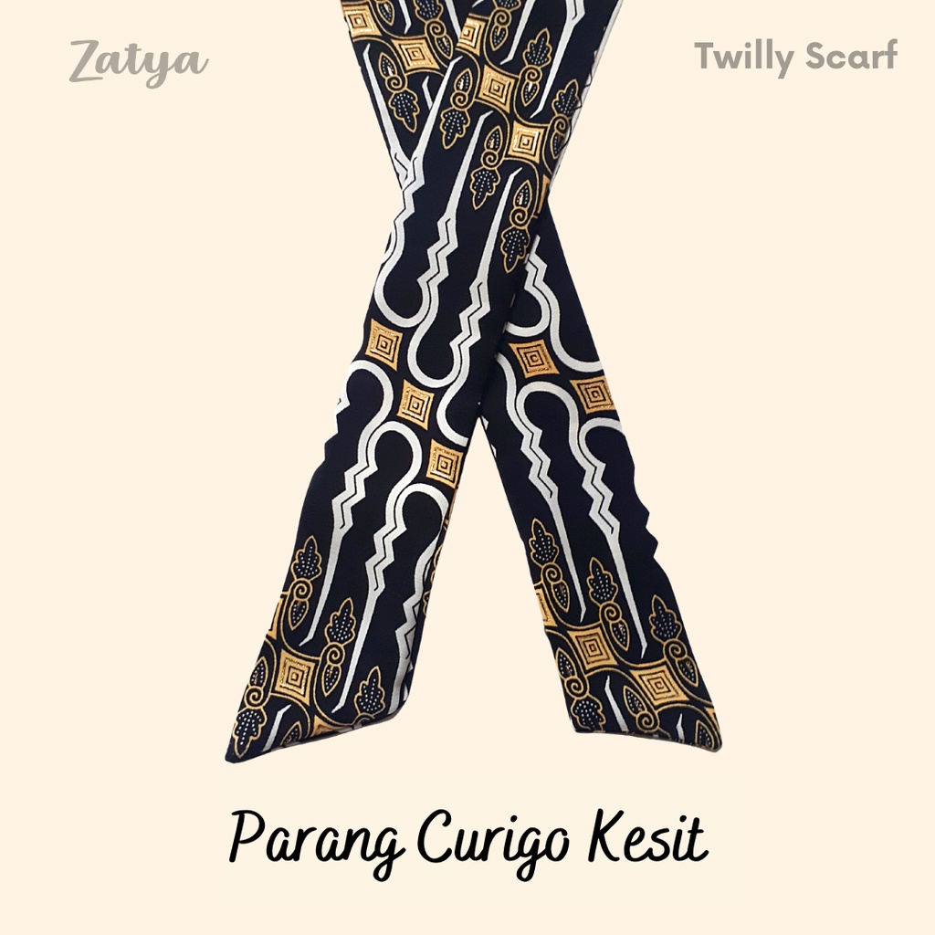 Twilly Batik Scarf by Zatya-P. Curigo Kesit