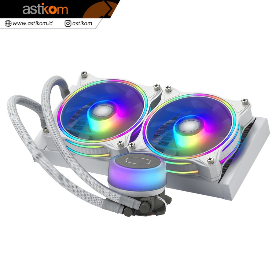 Liquid Cooler Cooler Master MasterLiquid ML240 ILLUSION White ARGB