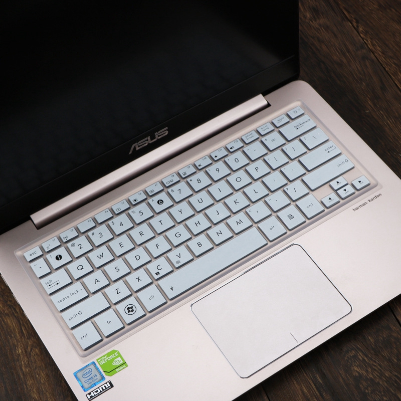 Cover Pelindung Keyboard Bahan Silikon Ultra Tipis Lembut Untuk Asus Vivobook Tp301Ua 14 Inch