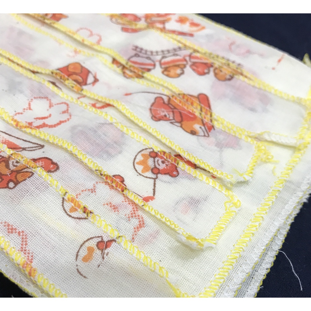 Babysmart - 6 Pcs Gurita/Grito Bayi / Anak Tali MOTIF/SABLON GAIXIN Bahan Katun