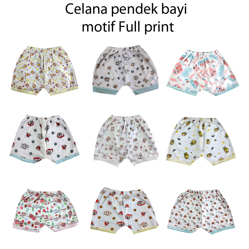 celana pendek bayi / celana bayi / celana pendek bayi lusinan / celana pendek bayi laki laki / celan