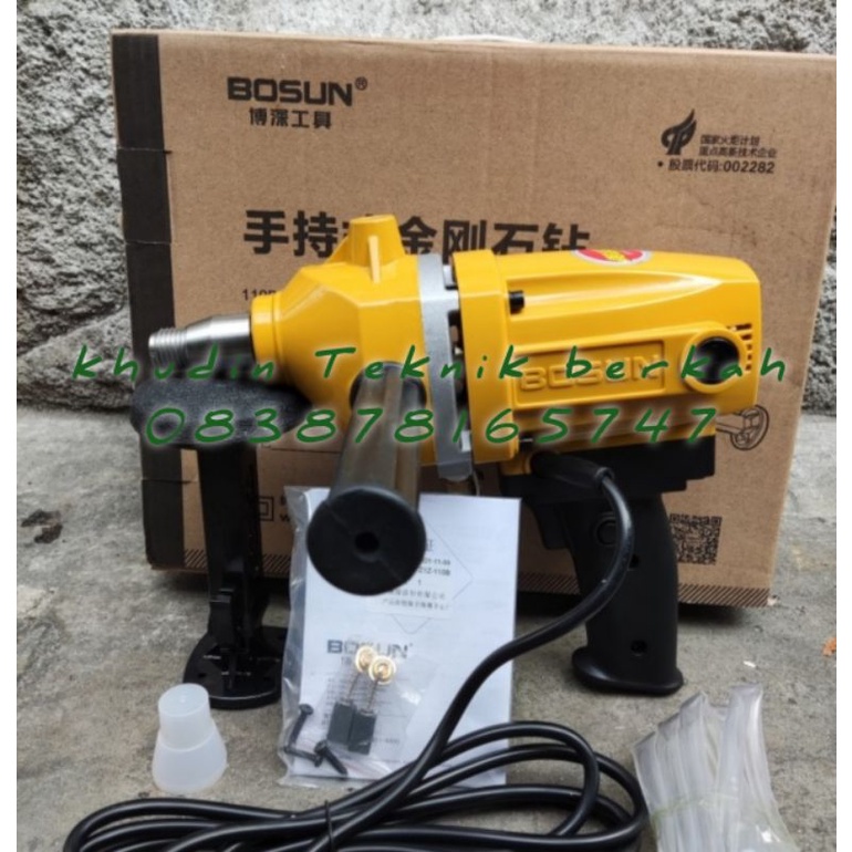 Bosun Diamond Core Drill Mesin Bor Coring 4 Inch Type Z1Z - 110T