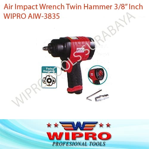 Air Impact Wrench 3/8 Inch WIPRO AIW3835 AIW 3835