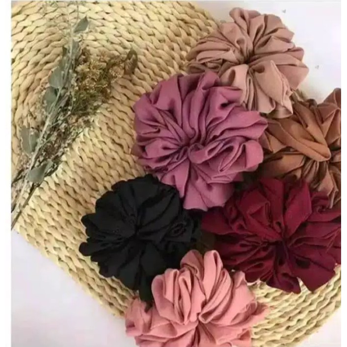 Ikat Rambut Cepol / Kuncir Rambut kain