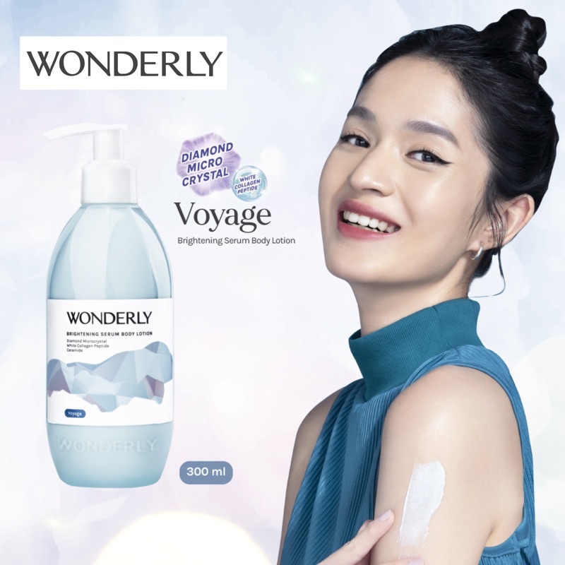 WONDERLY BRIGHTENING SERUM BODY LOTION 300ML SERIES ( AMORE / ROYALE / FEARLESS / VOYAGE / MODE )