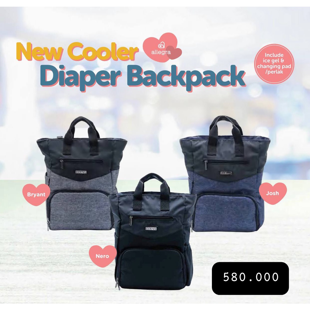 Allegra New Cooler Diaper Bag