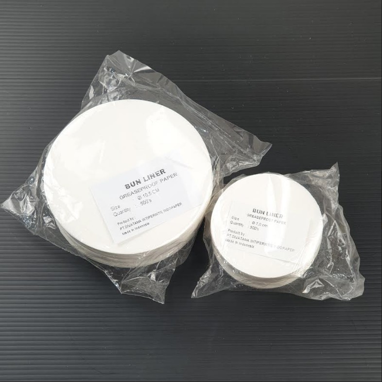 

Kertas Bakpau Alas Bakpao 7cm/10.5cm Bun Liner Bakpau Paper Isi 500lembar