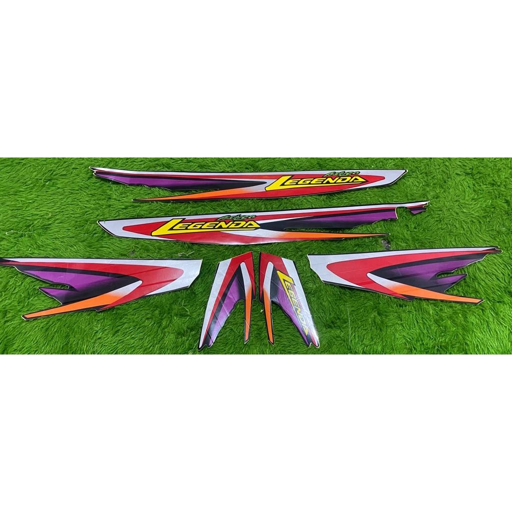 STRIPING STIKER MOTOR POLET LEGENDA 1 TERMURAH