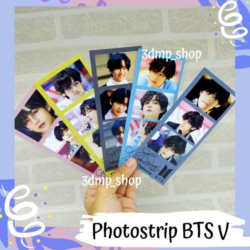 Photostrip BTS Jungkook Taehyung V