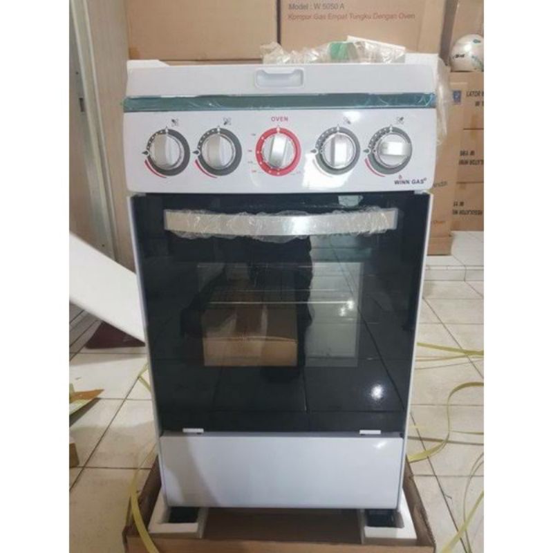 Standing kompor Winn gass 4 tungku W5050 / W 5050 oven