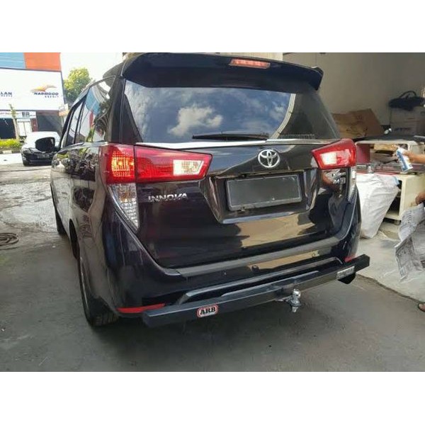 TOWING BELAKANG BESI BAR PELINDUNG BEMPER MOBIL INNOVA REBORN VENTURER 2016 2017 2018 2019 2020 2021