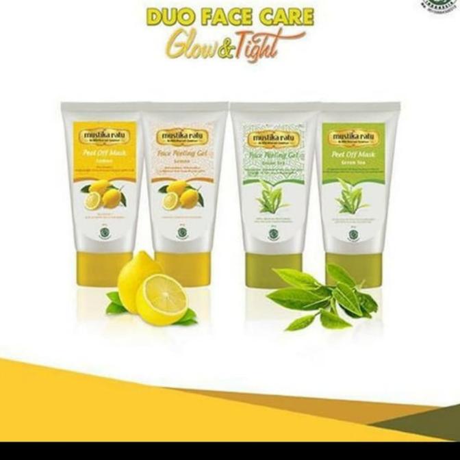 Jual MUSTIKA RATU FACE PEELING GEL GREEN TEA 60 GR Shopee Indonesia