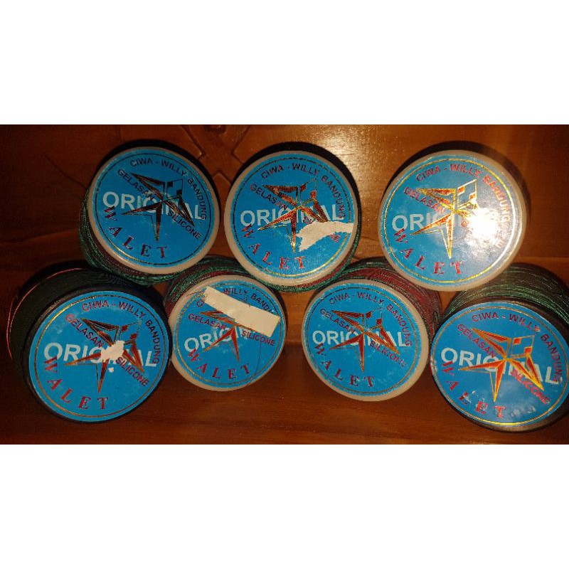 Senar Gelasan/ Benang Layangan Walet Label Biru Ciwa Willy Original Treatment