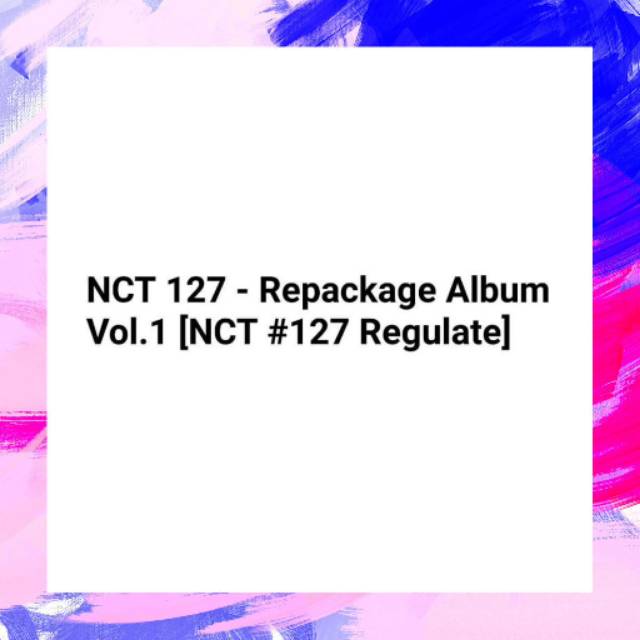 DP NON PROFIT PO NCT REGULATE ALBUM🌱