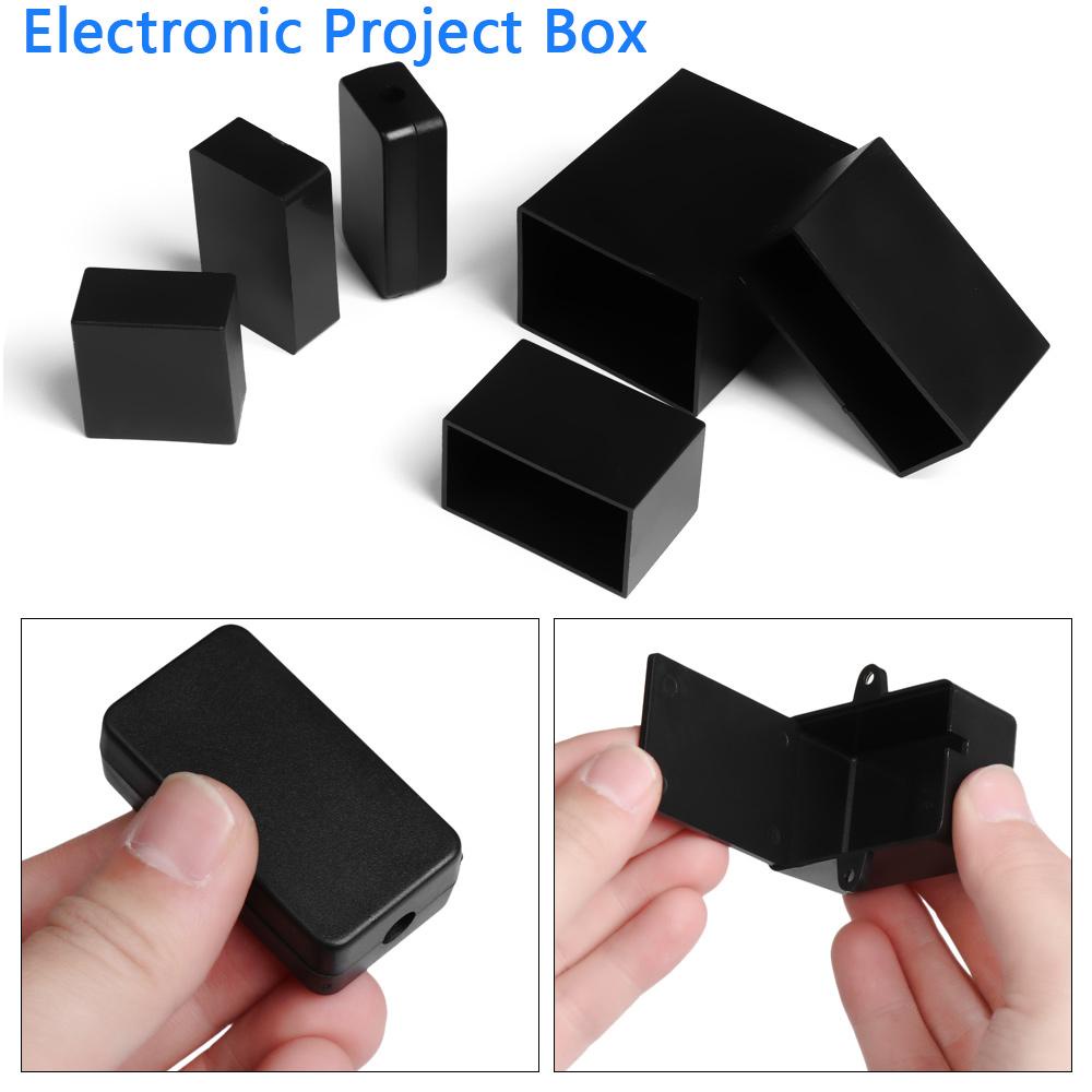 Suyo Kotak Proyek Elektronik Hitam ABS Plastik Kualitas Tinggi Instrumen Case