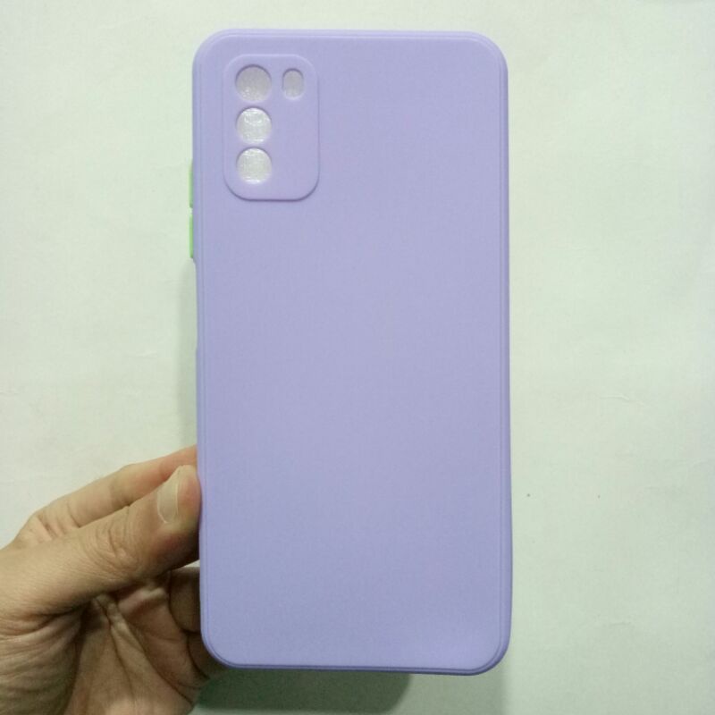 case hp poco m3(hanya warna ungu)