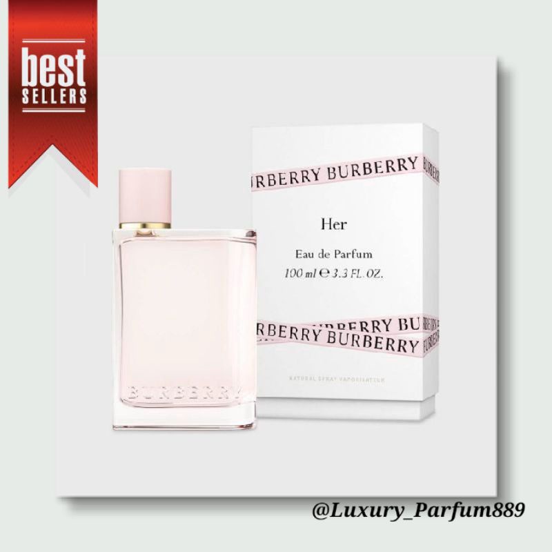 Burberry Her Parfum 100ML ( Original Singapure )