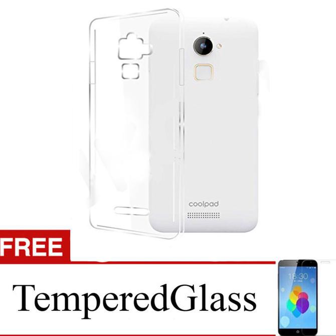 Hot Sale Case For Coolpad Cool Dual / R116 - Clear + Gratis Tempered Glass - Ul