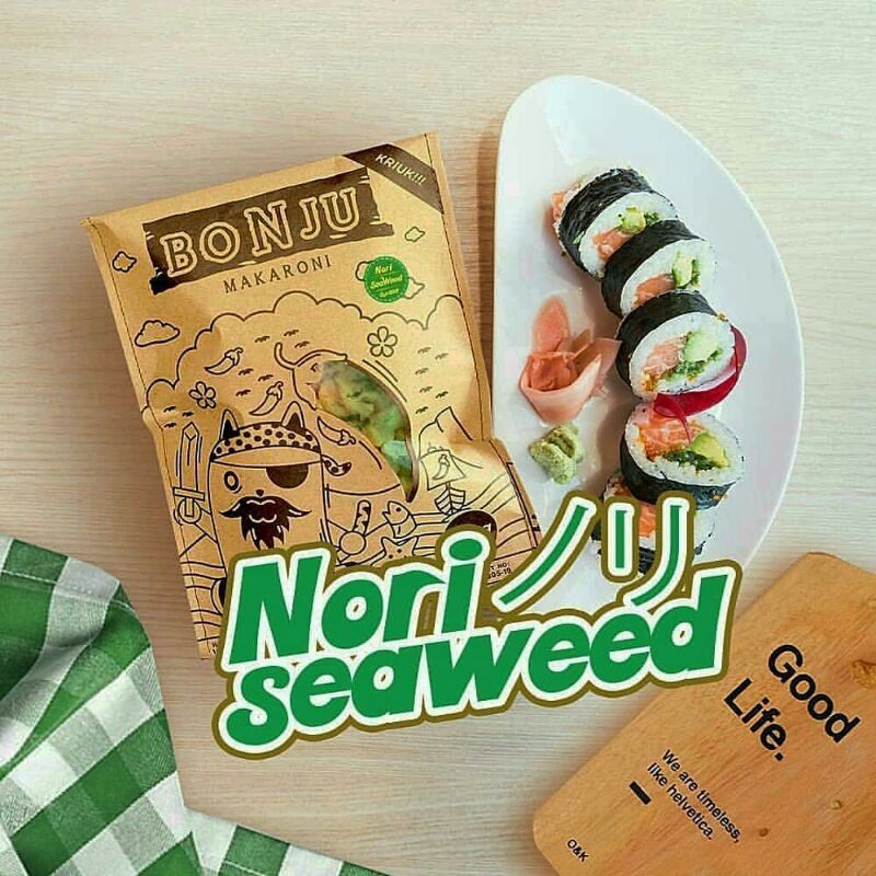 

Makaroni Bonju Rasa Nori Seaweed