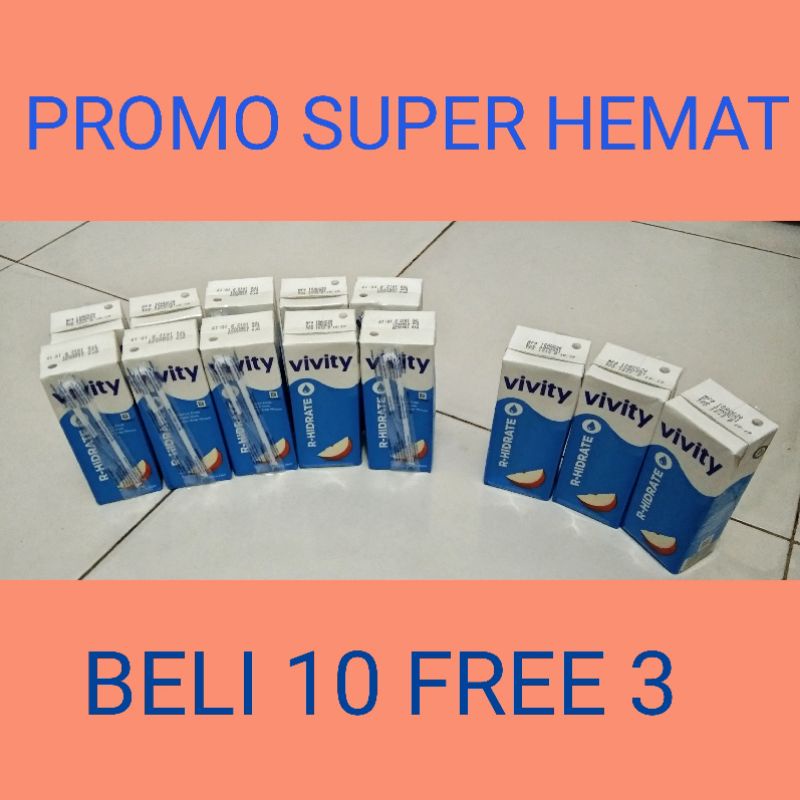 Vivity R-Hidrate Promo Super Hemat 13 Pcs