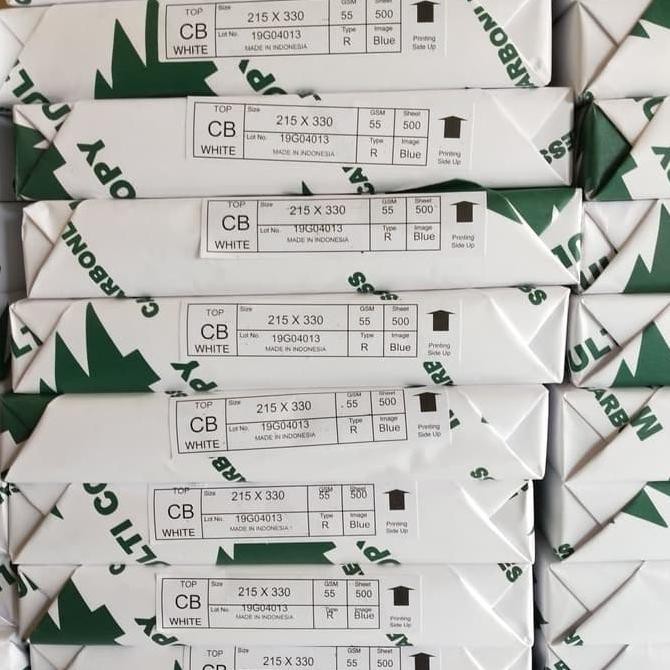 kertas NCR top putih/white