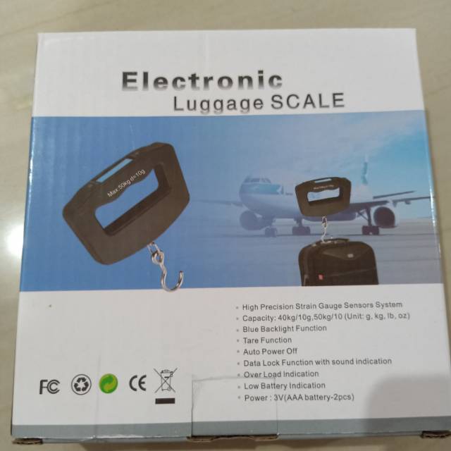 Timbangan Gantung Koper Tas Bagasi Digital Luggage Scale Travel 50kg