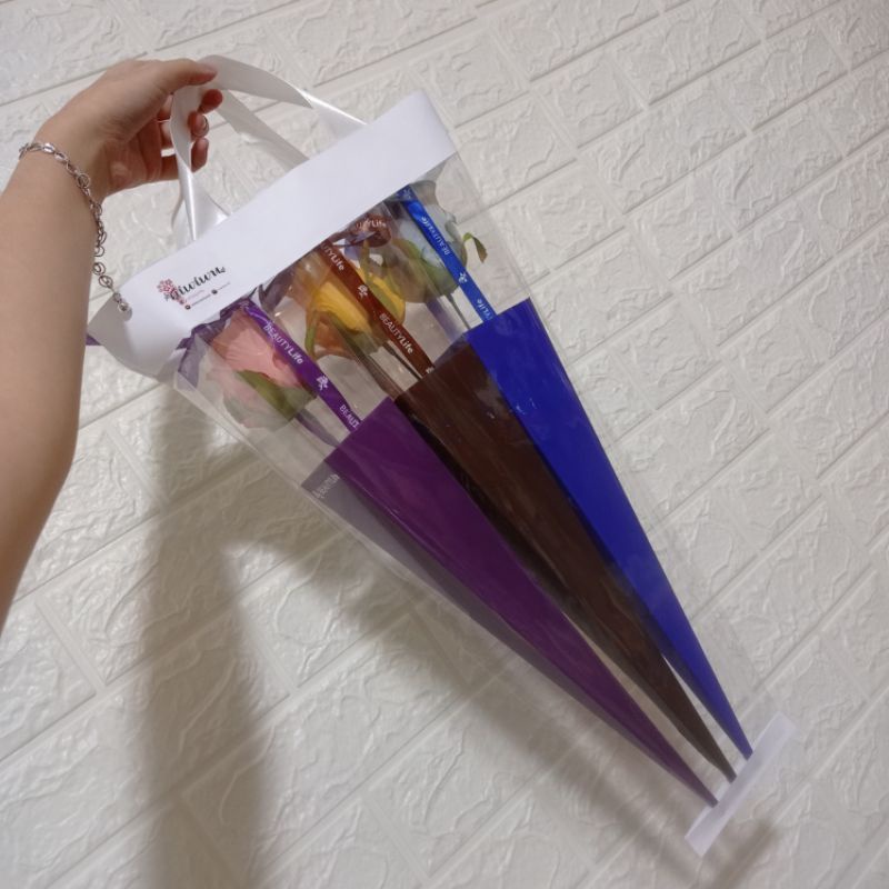 

tas plastik bunga 29x46 (PxL) / kantong / packing hadiah kado