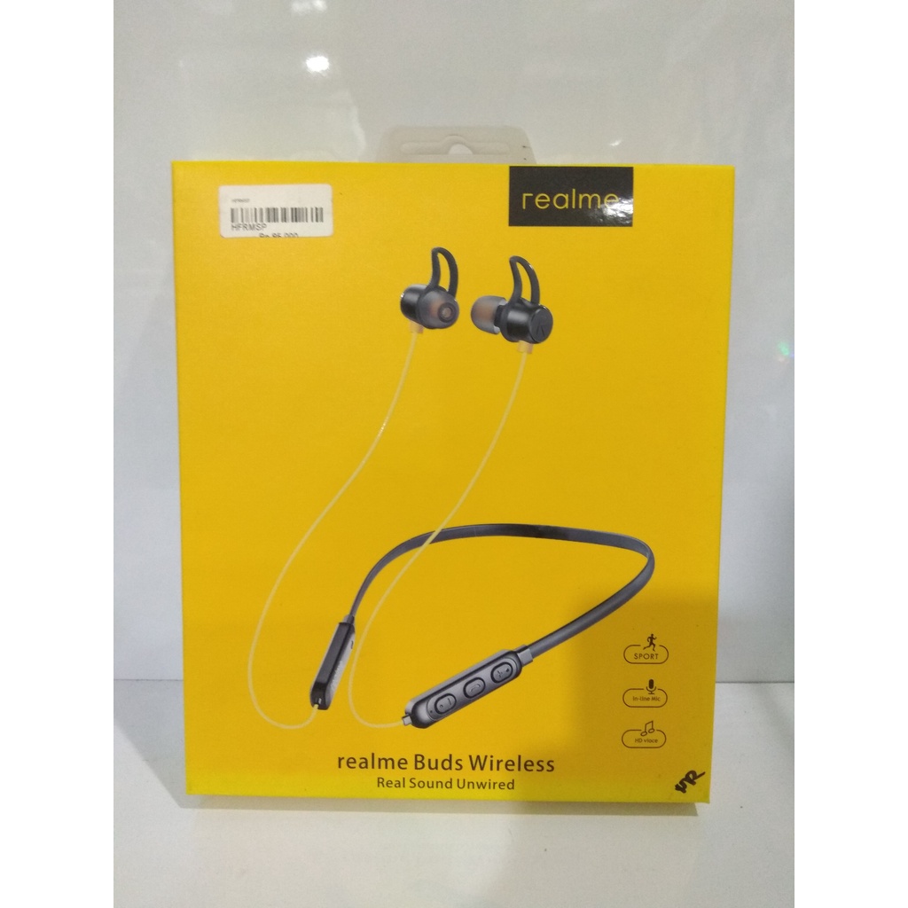 Realme Buds Wireless Headset Bluetooth Sport Realme Buds Wireless