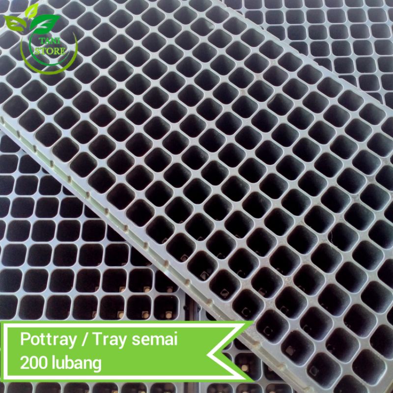 Pot tray_Tray semai 200 hole/lubang