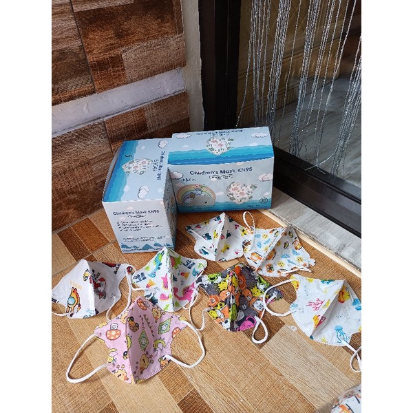 Masker Kn95 Anak 5ply Children Mask 7 Karakter Animasi 3D Beli 3Ribu Dapat 2 Printing Repack Ecer Sa