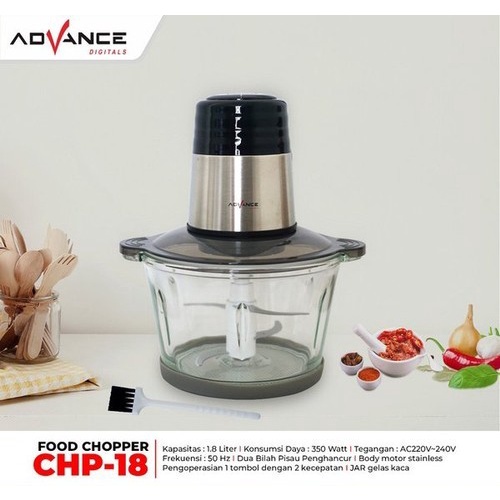 Advance CHP-18 Food Chopper 1,8 Lt Penggiling Daging Blender CHP18