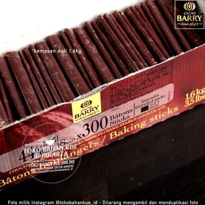 

Cacao Barry Baking Sticks 1,6Kg Box 44% Chocolate Batons Cokelat Baton