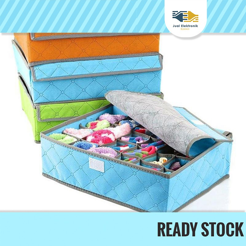 Underwear Storage Organizer 24 Grid Sekat Box Underset