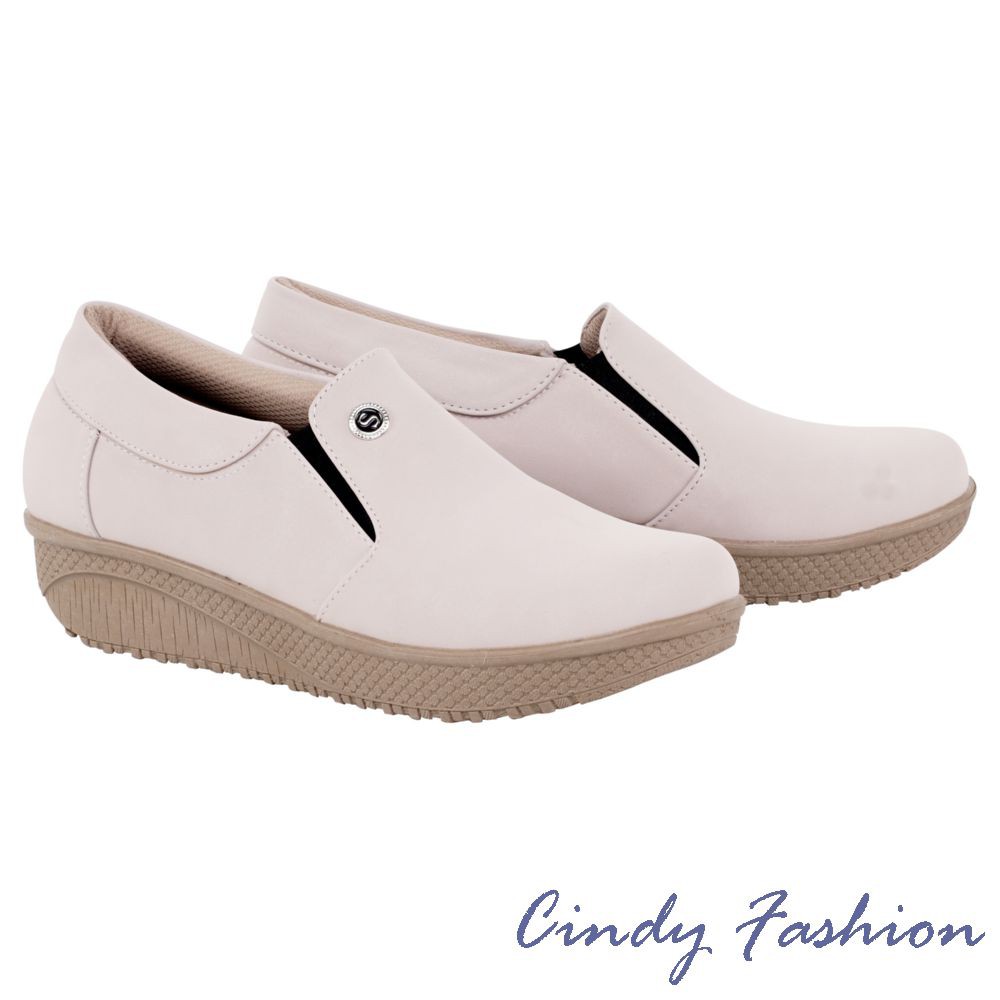 Specta BP 044 / 045 Sepatu Slip On Casual Aqila Wanita Cream Hitam Coklat Abu Tua Pink Putih murah original premium keren-4