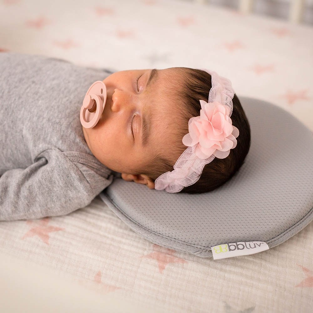 Bbluv Pillo Ergonomic Headrest Pillow - Pantal Kepala Anak Bayi - Baby Head Pillow Round Breathable