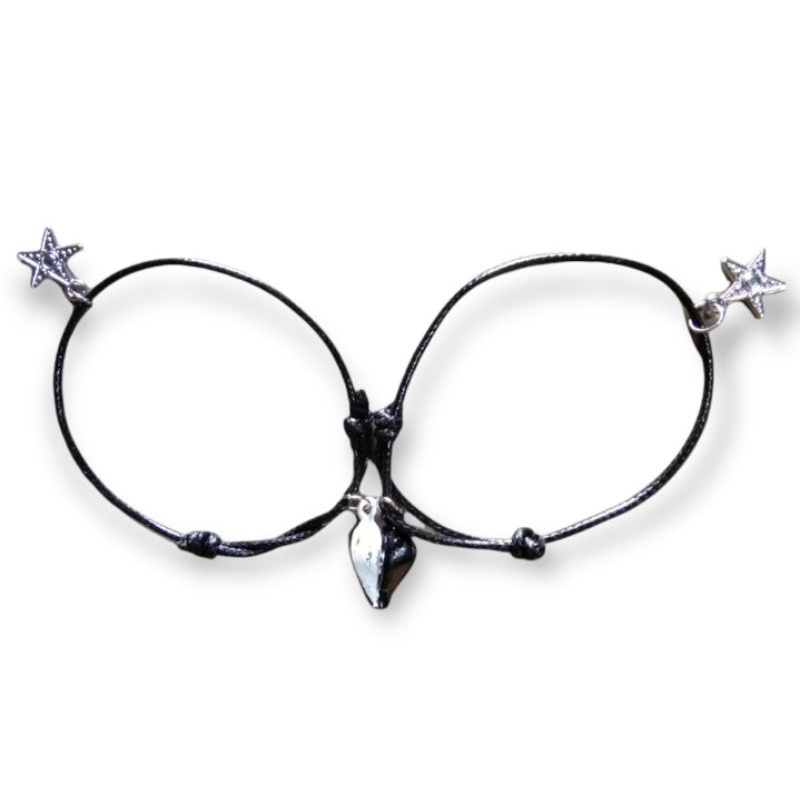 Gelang Couple Satu Pasang Gelang Pasangan Magnet