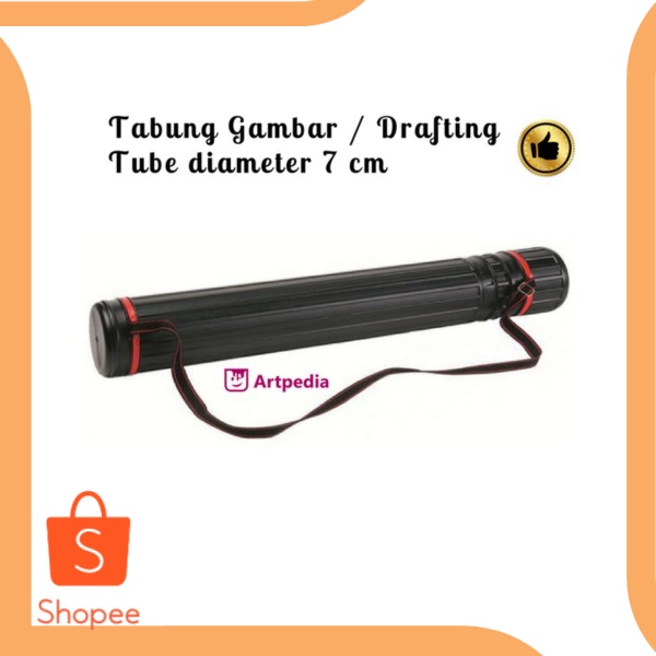 

Tas Tempat Tabung Gambar Kertas Desain Drafting Tube VTec Diameter 7cm