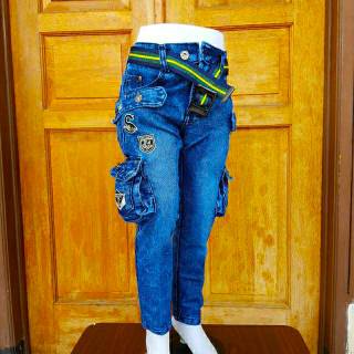 Celana Jeans Levis Lepis Kargo Panjang Anak  Laki Laki 