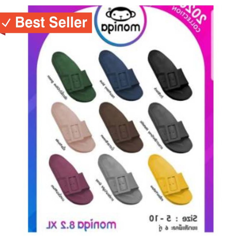 SANDAL WANITA KAKI MURAH / SANDAL WANITA MONIGA BY MONOBO 8.2